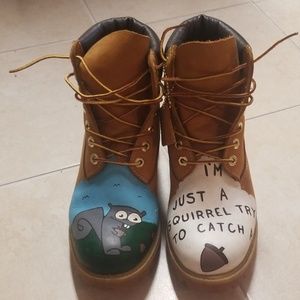 Men's/ Women's Custom Timberland Boots 8